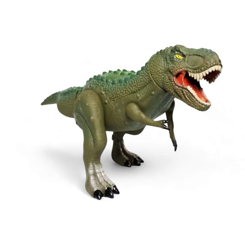 Dinossauro de Brinquedo Tiranossauro Rex Gigante 60cm Verde  - Mundo Kids