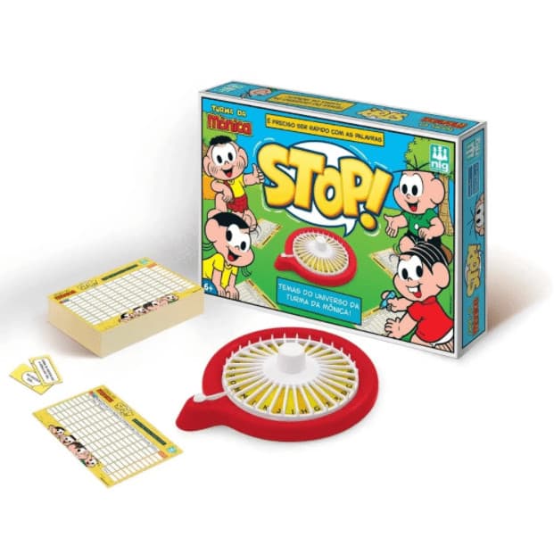 Jogo Stop Turma da Monica Nig Brinquedos
