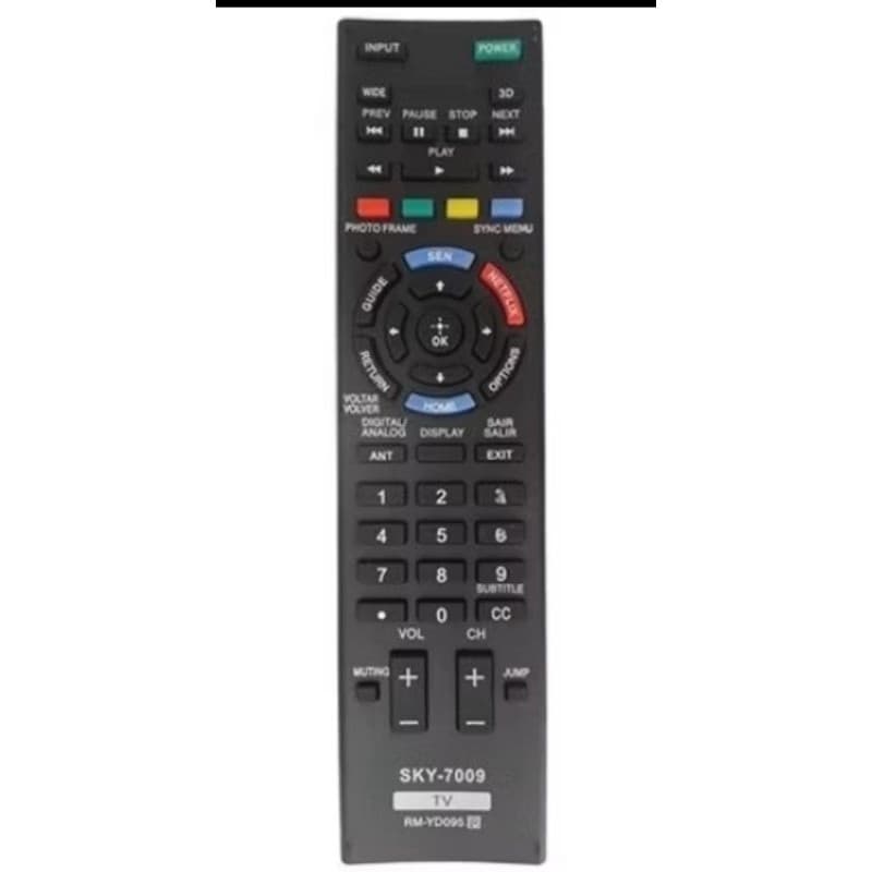 Controle Remoto para soni bravia 7009 envio 24 h le
