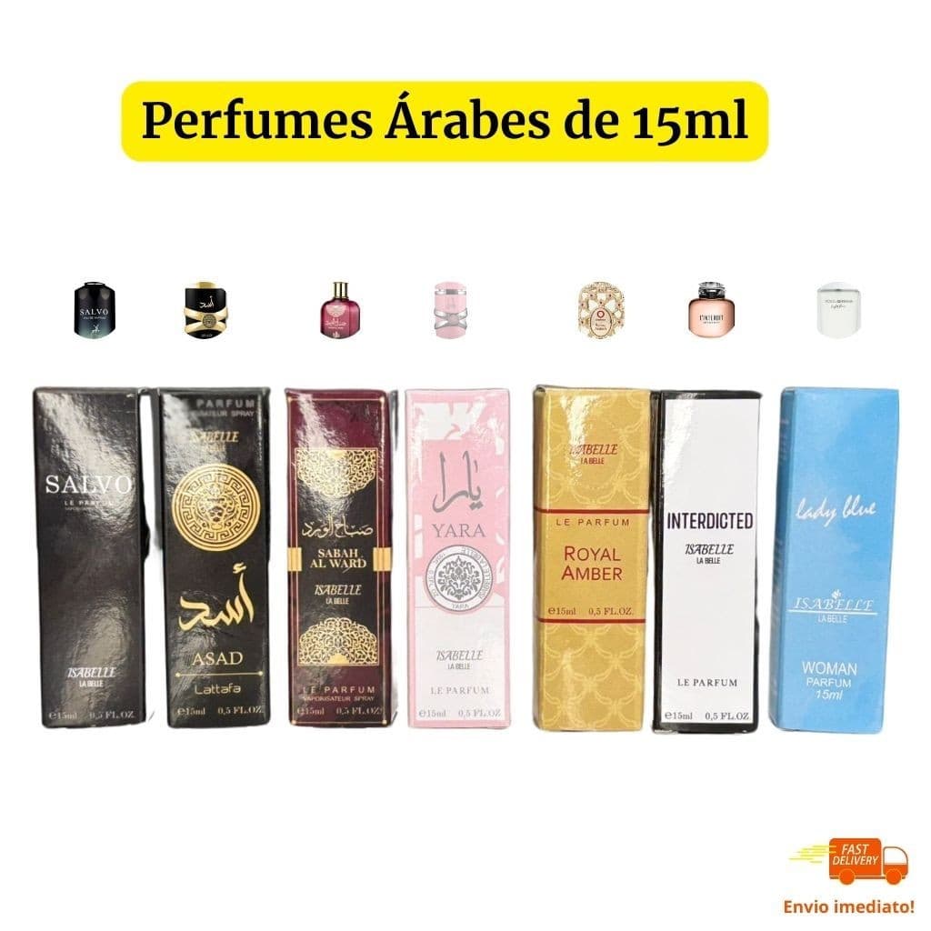 Perfumes Árabes Femininos e Masculinos Yara, Asad, Sabah, Longa Duração/ Fixação Perfume importado