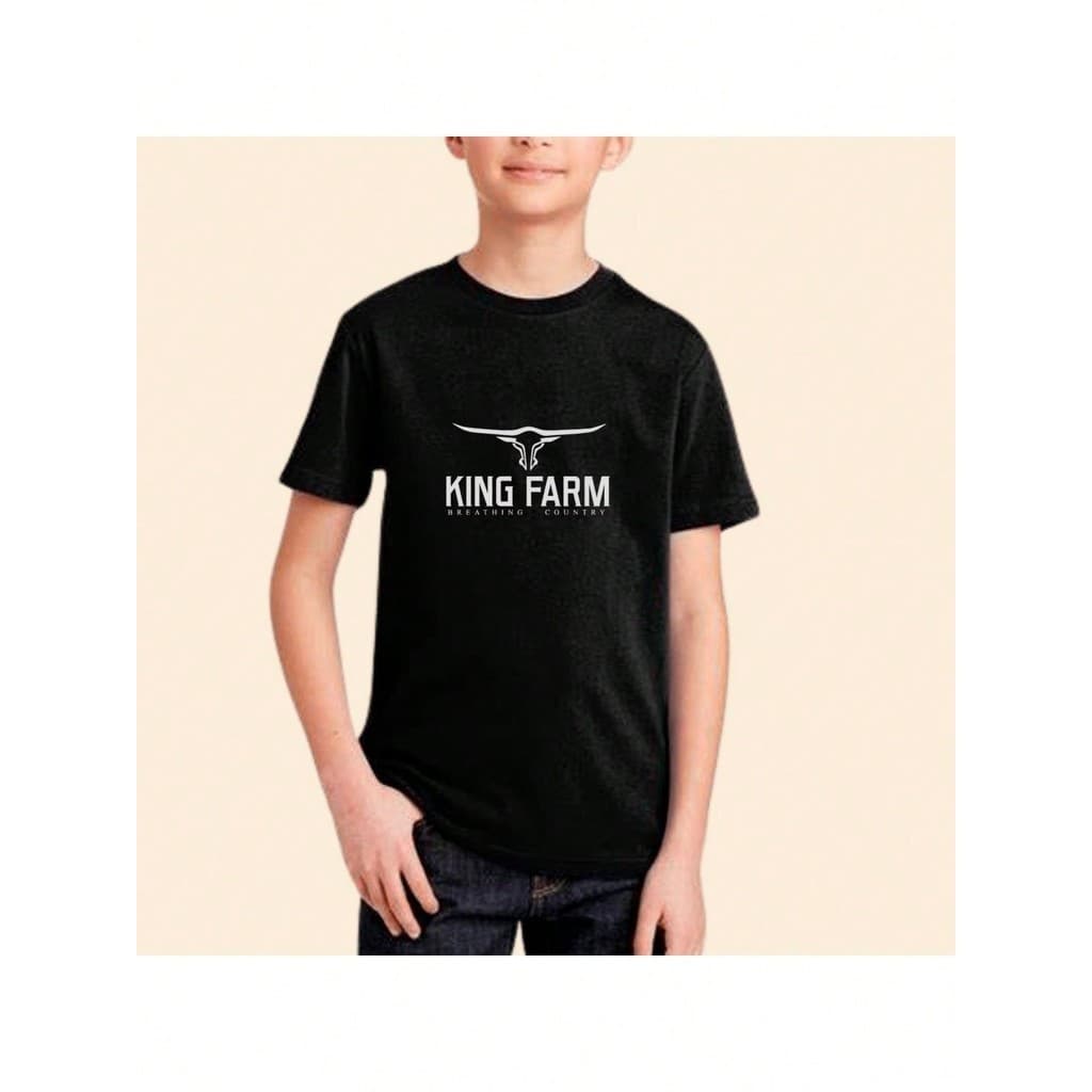 Camiseta 100% Algodão Premium Básica Moda Country Rodeio Sertanejo KingFarm
