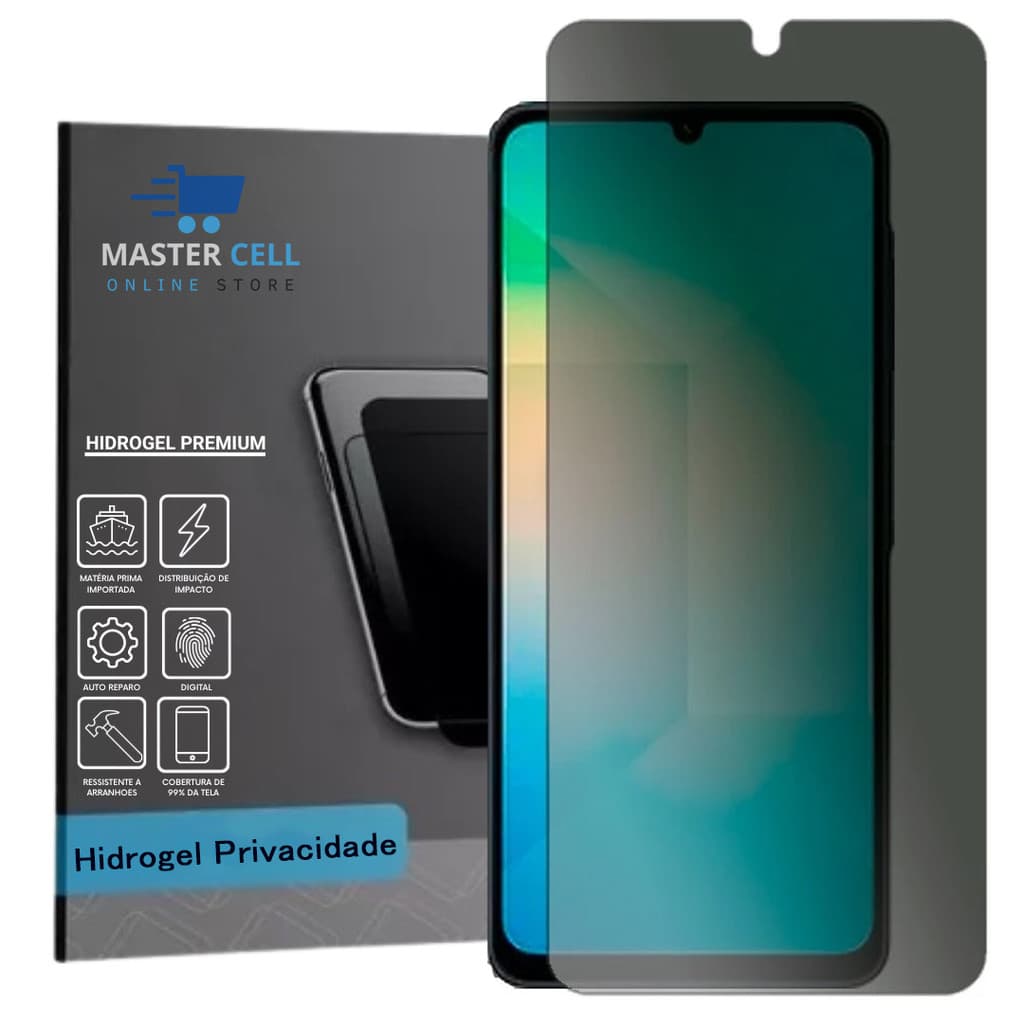 Película de Privacidade Fosca Hidrogel Samsung A06