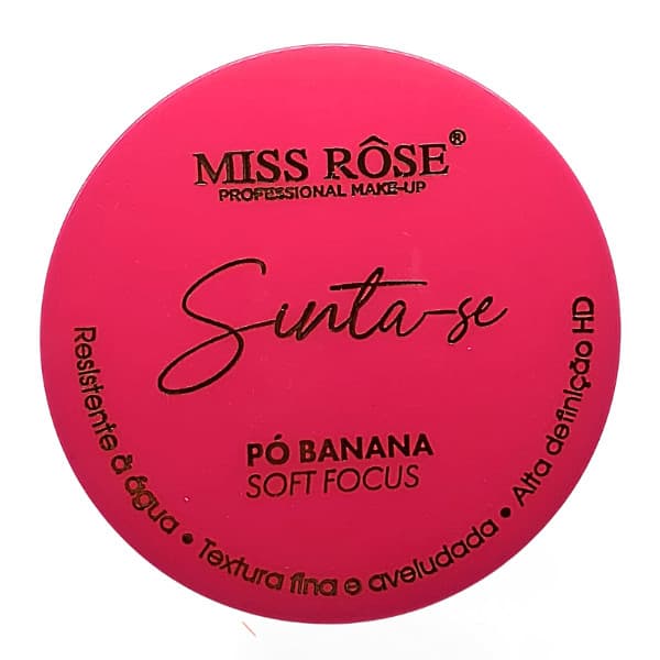 MISS ROSE PÓ BANANA SOFT FOCUS SINTA-SE 10G