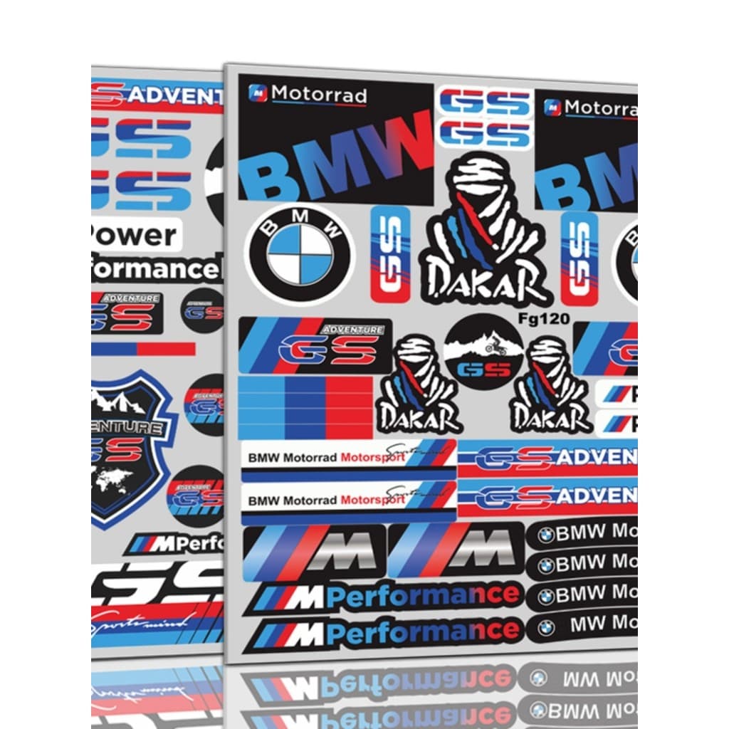 Adequado Para BMW GS À Prova D'água E Proteção Solar Adesivos Refletivos Carros Logo Capa Contra Arranhões Capacete Deca