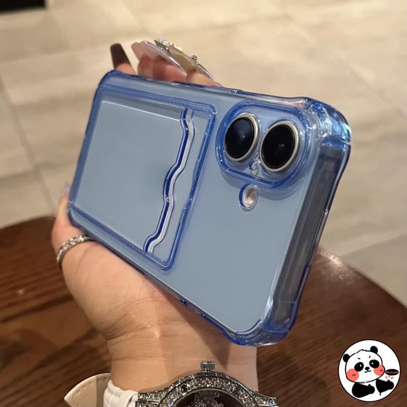 Capa Porta-Cartões AirBag Para Samsung Galaxy A56 A26 M36 A16 A06 M55 A55 A35 A25 A15 M15 F15 M54 5G 4G Traseira De Luxo