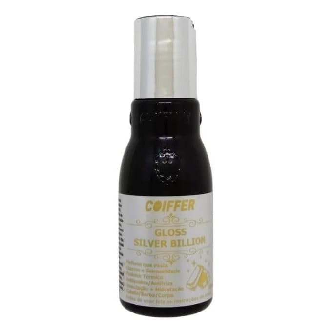 Óleo Reparador de Pontas Gloss Silver Billion Coiffer Anti-frizz 80 ml