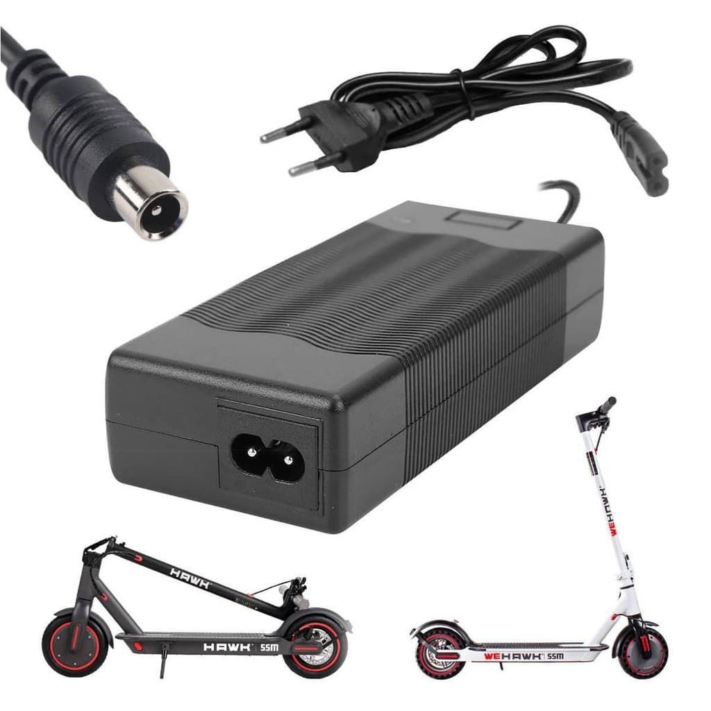 Carregador Bivolt 36V 2A Bivolt Para Patinete Elétrico Compatível Foston e Xiaomi