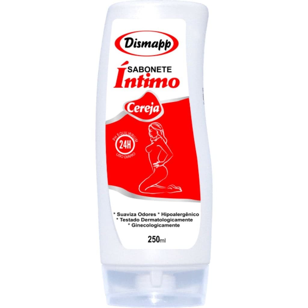 Sabonete Íntimo Feminino Dismapp Cereja 250ml