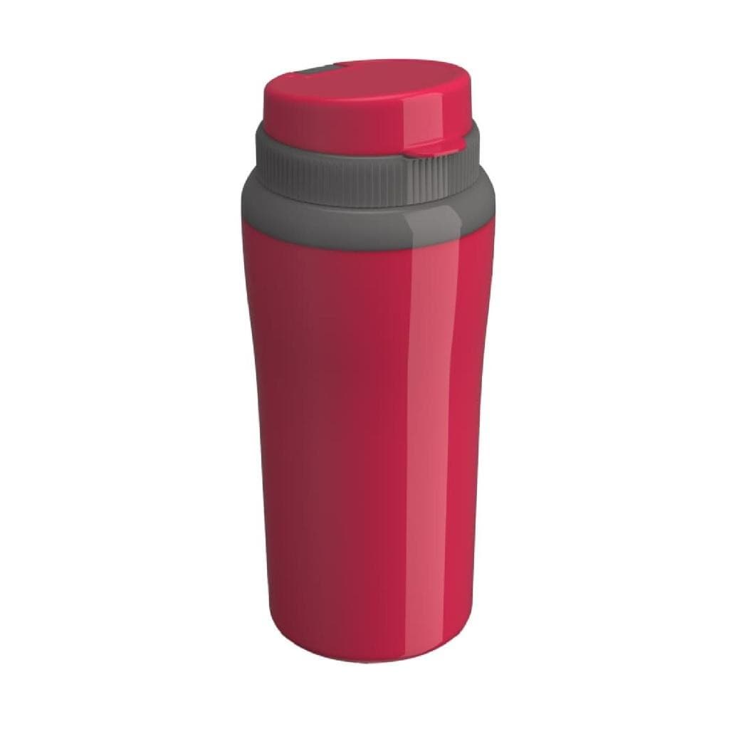 Copo Térmico Miami 650ml Magenta Parede Dupla Água Suco Café Escritório Academia - Unitermi