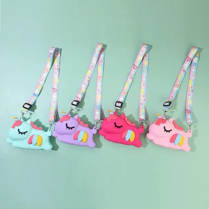 Bolsa de Silicone Unicórnio: Praticidade e Encanto em Cada Detalhe