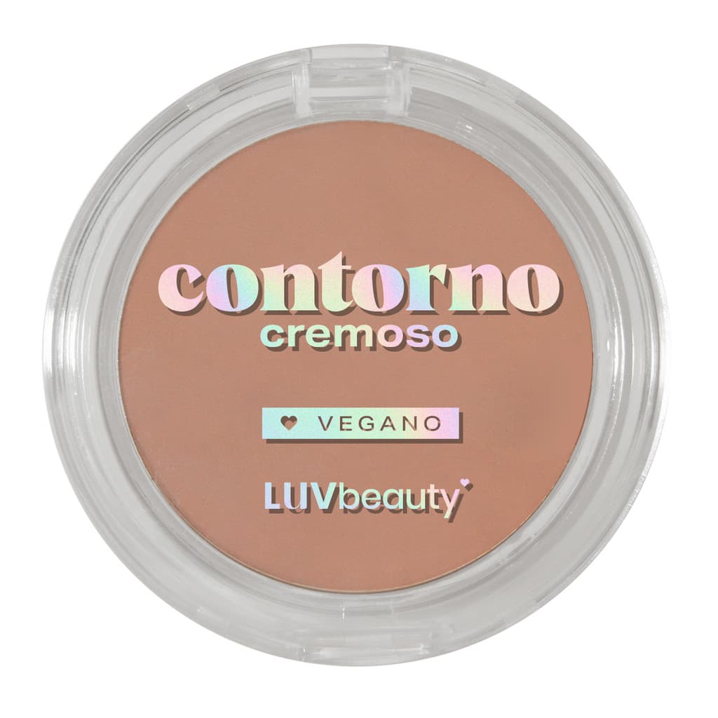 Contorno Cremoso Vegano Luv Beauty - COR MOCCHA