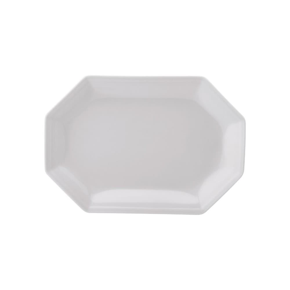 Travessa Rasa Oitavada Oval 28cm Porcelana Schmidt - Mod. Prisma 077