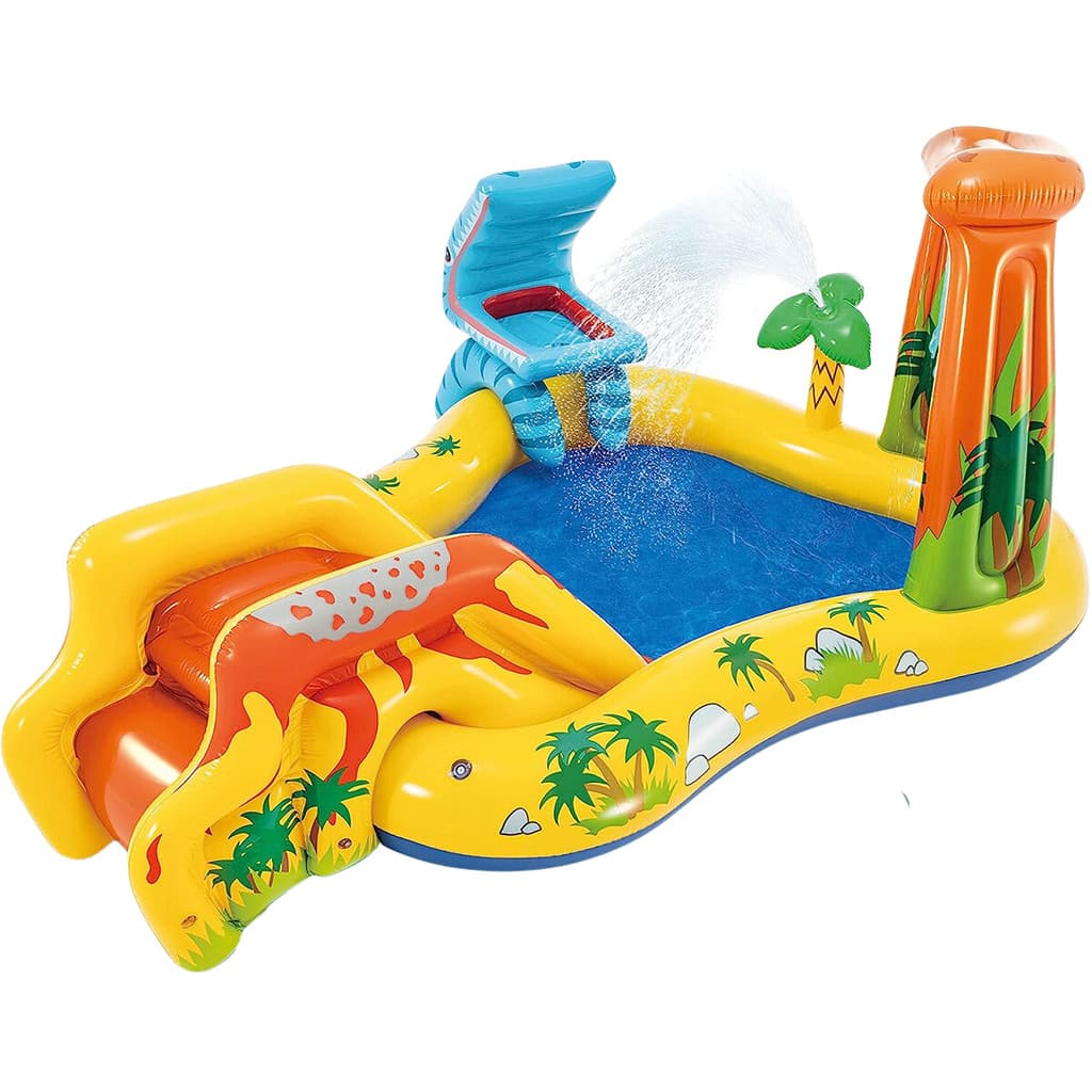 PISCINA PLAYGROUND INFANTIL INFLÁVEL INTEX - Para Crianças Calor Verão 216 Litros