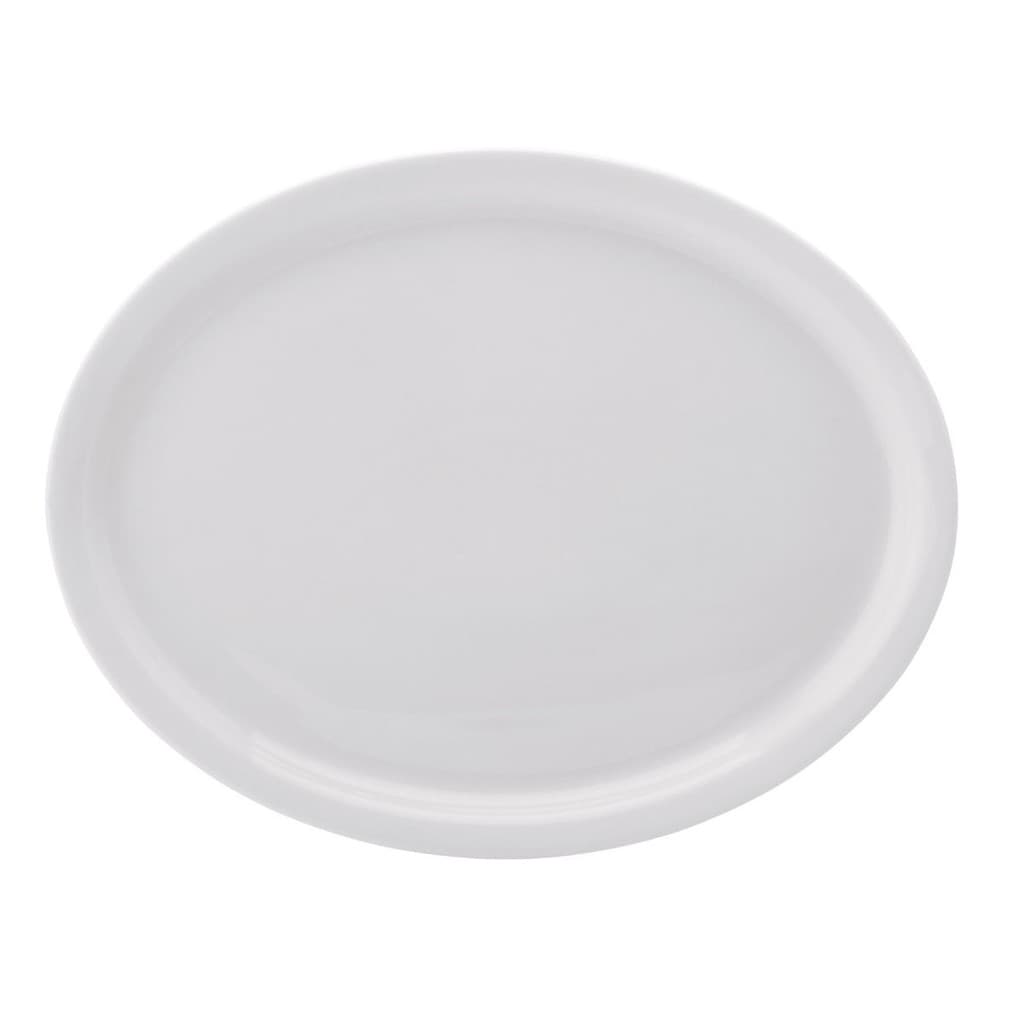 Travessa Rasa Oval 33cm Porcelana Schmidt - Mod. Protel 073