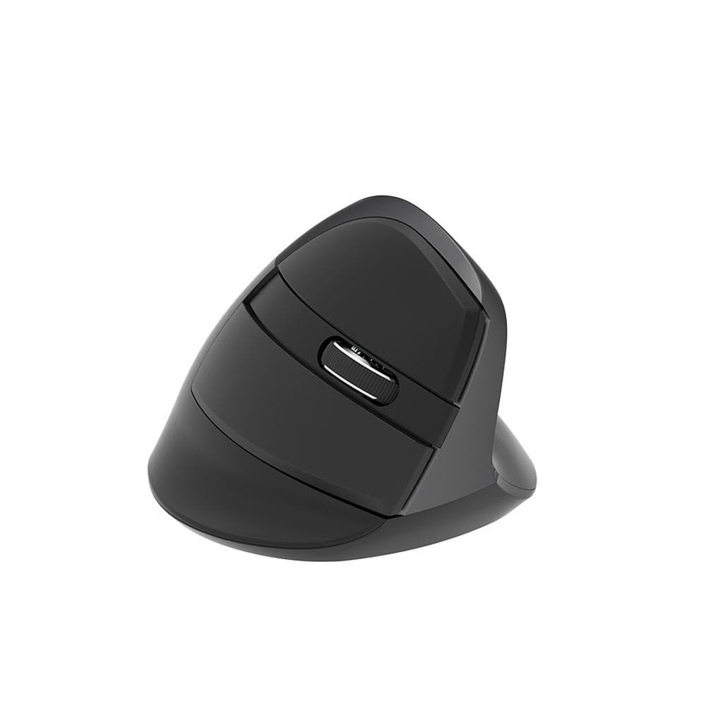 Mouse Sem Fio Aplus Ergonômico Preto Ergos541 Conexão Dupla Bluetooth, 2.4GHz USB Para PC e Notebook