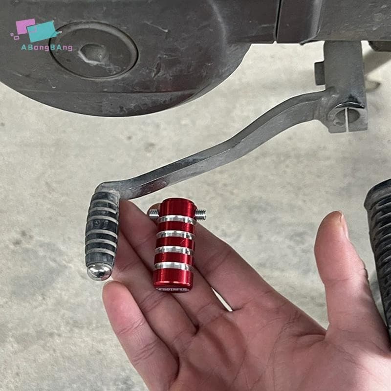 Abongbanghn CNC Capa Para Motocicleta Alavanca De Mudança De Engrenagem Pé Almofada Pedal Universal Kick Start Pegs Aces