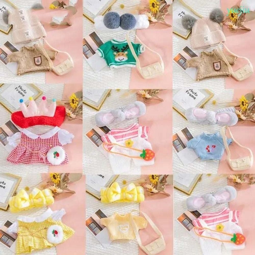 YUEJIU Roupas De Pato Amarelo , Acessórios De Bonecas Vestir Café LaLafanfan , Bricolage 30cm Kawaii Ducks Desenvolver H