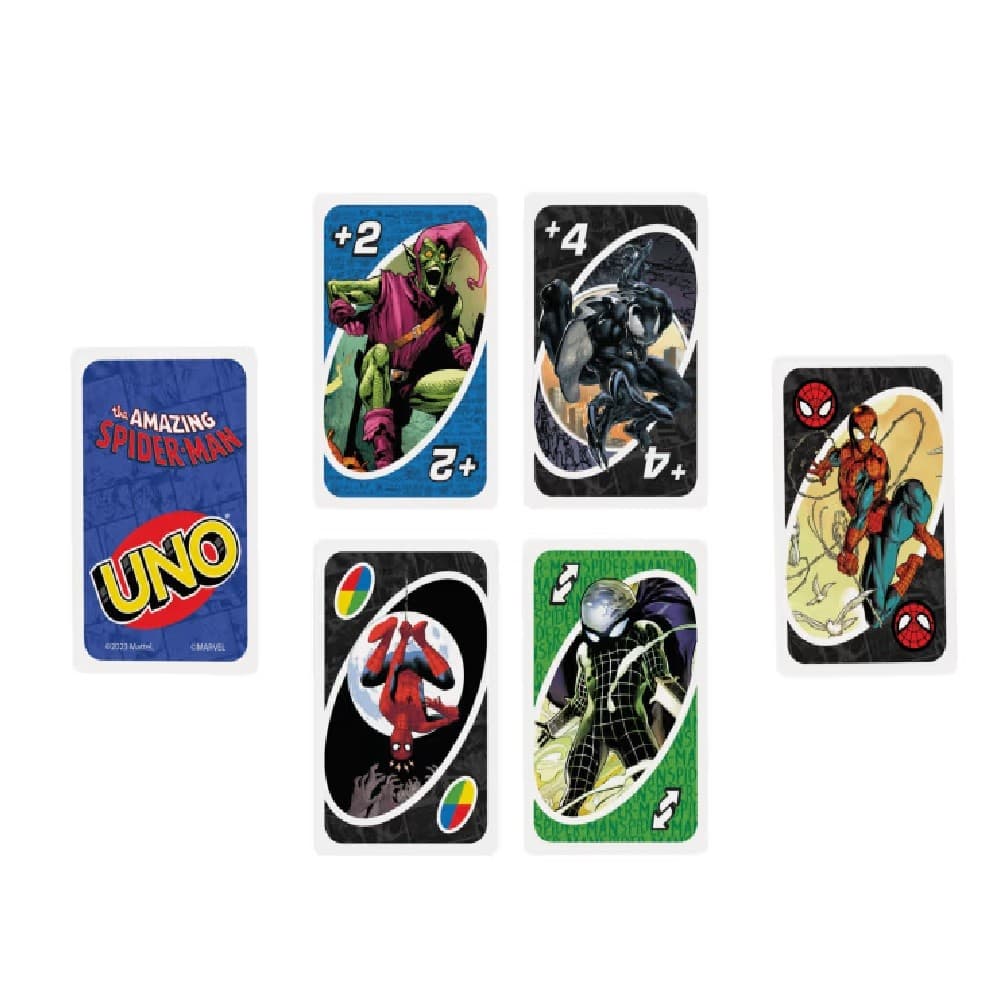 Jogo de Cartas Uno Homem Aranha Spider Man Original Mattel