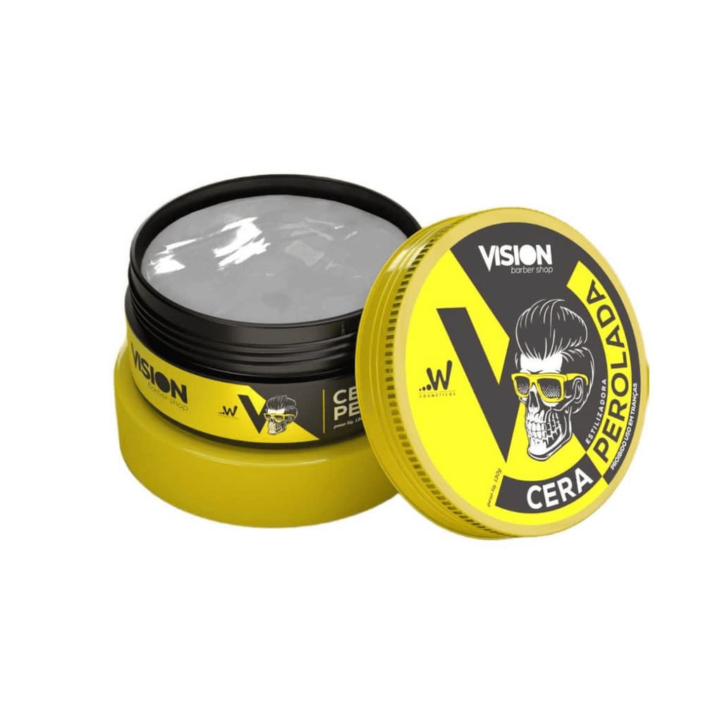 Cera capilar Perolada Pomada para Cabelo Gel Modelador 130G