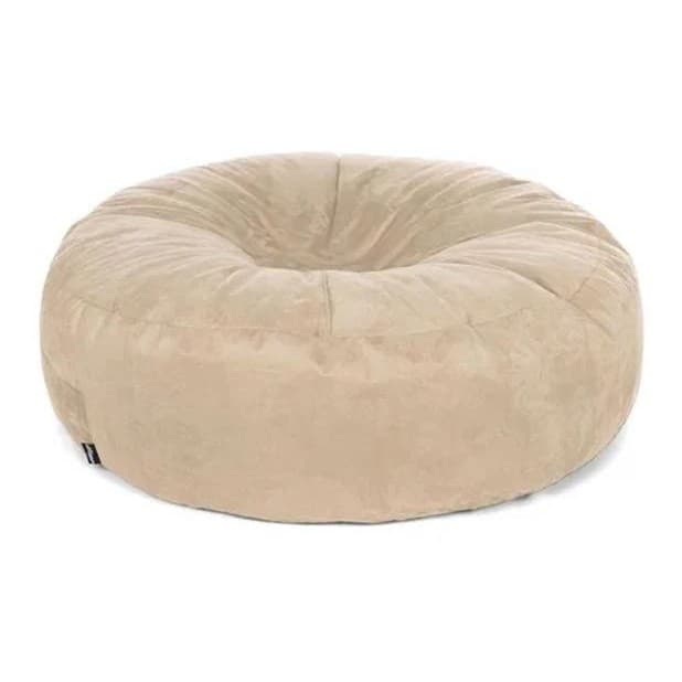 Puff Cama Com Enchimento 100x20 Pufe Suede