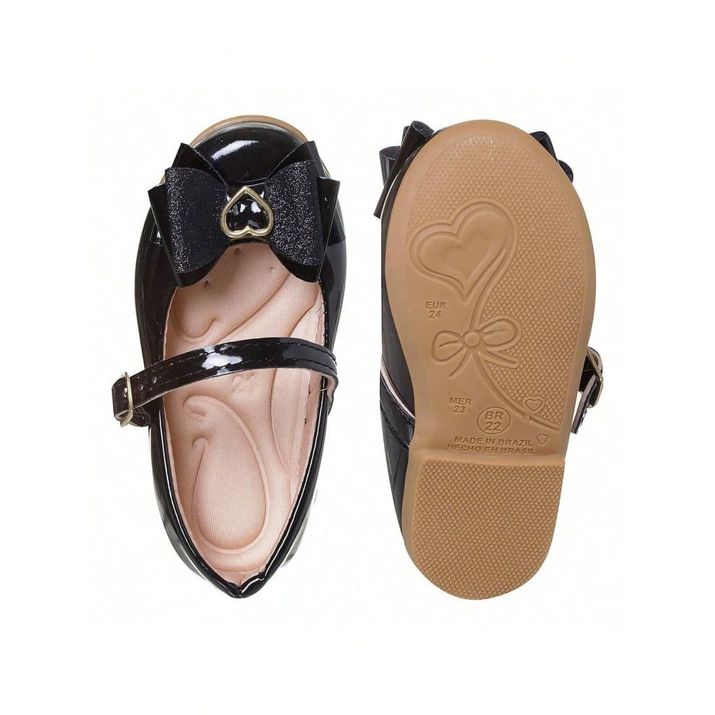 Sapatilha Infantil Menina Sapato Boneca Feminina Social Com Lacinho