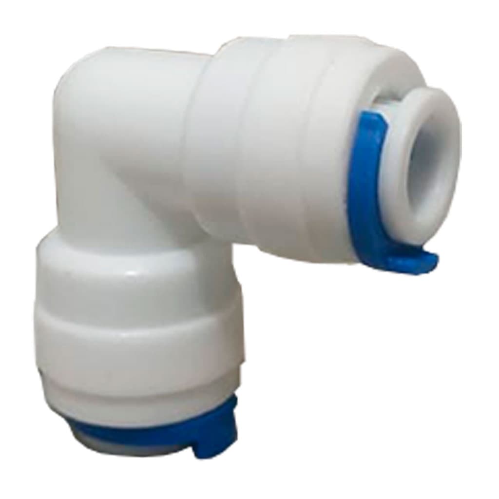 Emenda União Cotovelo L x Engate Rápido 1/4" Mangueira Tubo