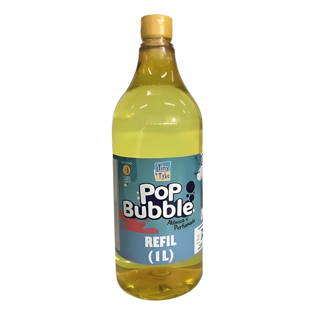 Refil Liquido Para Bolha De Sabão Bubble 1 Litro Tiny & Type
