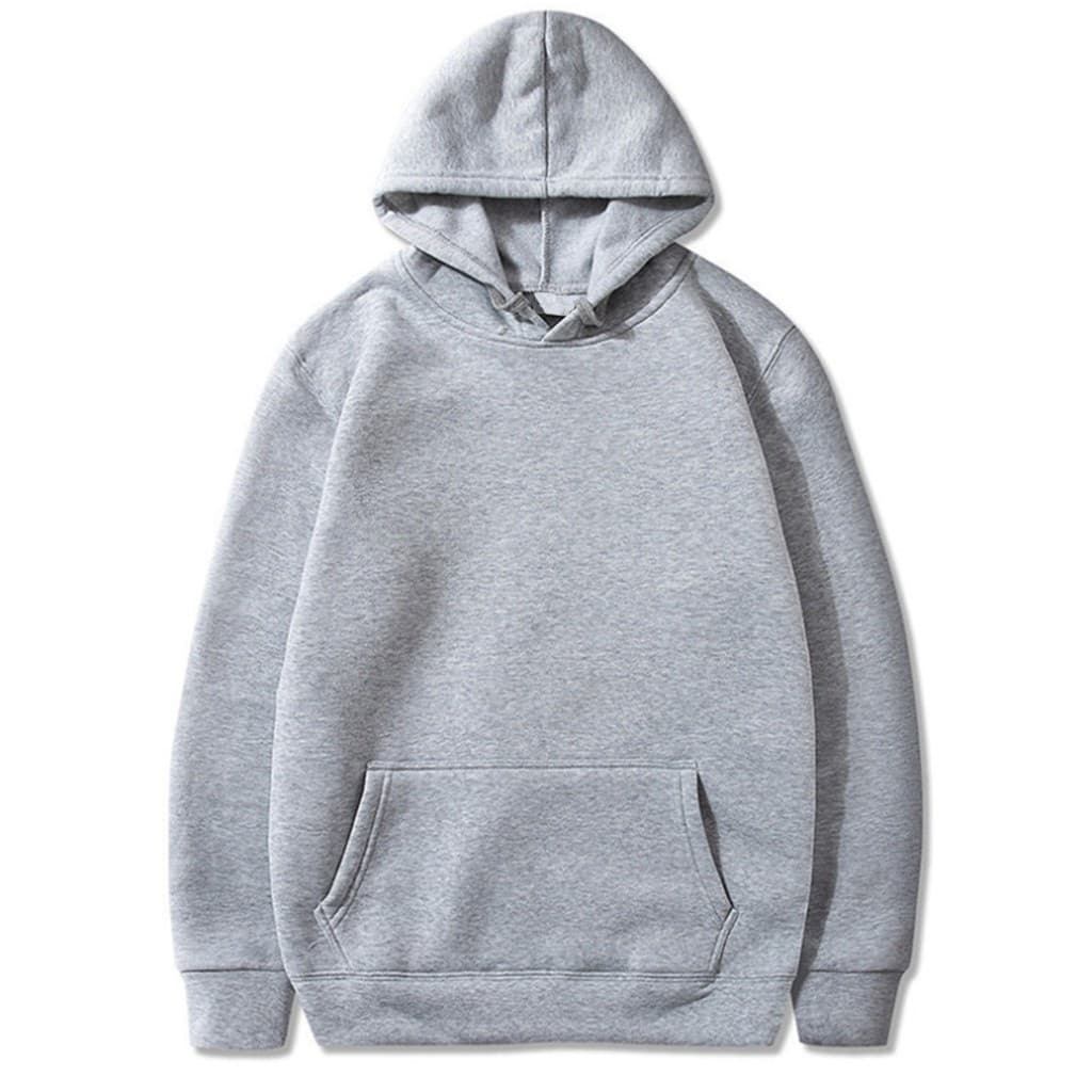 Moletom Canguru Unissex Barato Com Capuz Masculino Algodão Feminino Liso Ba