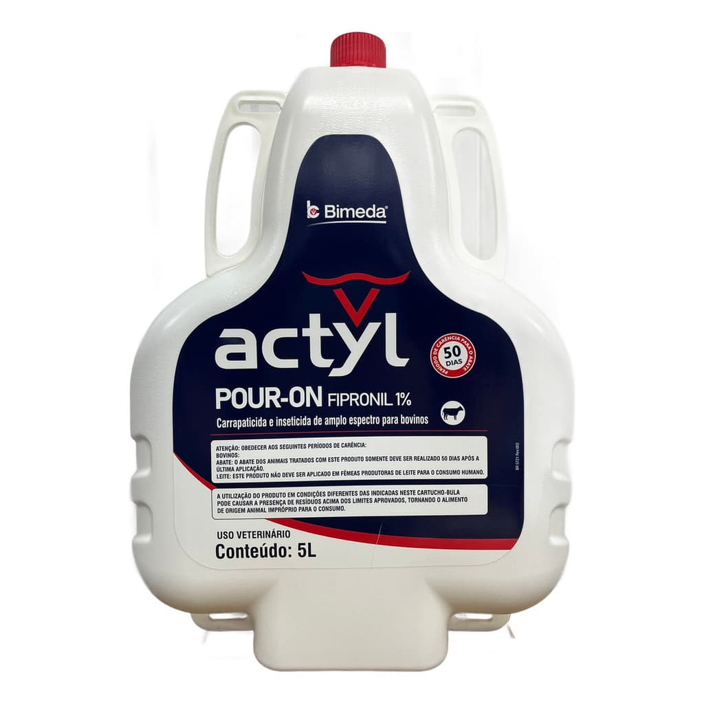 Actyl 5 Litros Fipronil 1% Bimeda