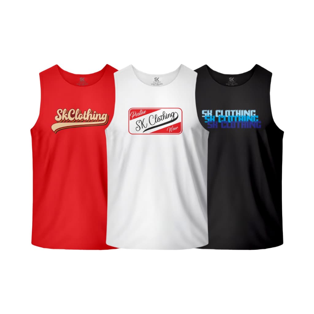 Kit 3 Blusas Regatas Masculinas Machão 100% Algodão Fio 30.1 P ao GG e Plus Size G1 ao G9