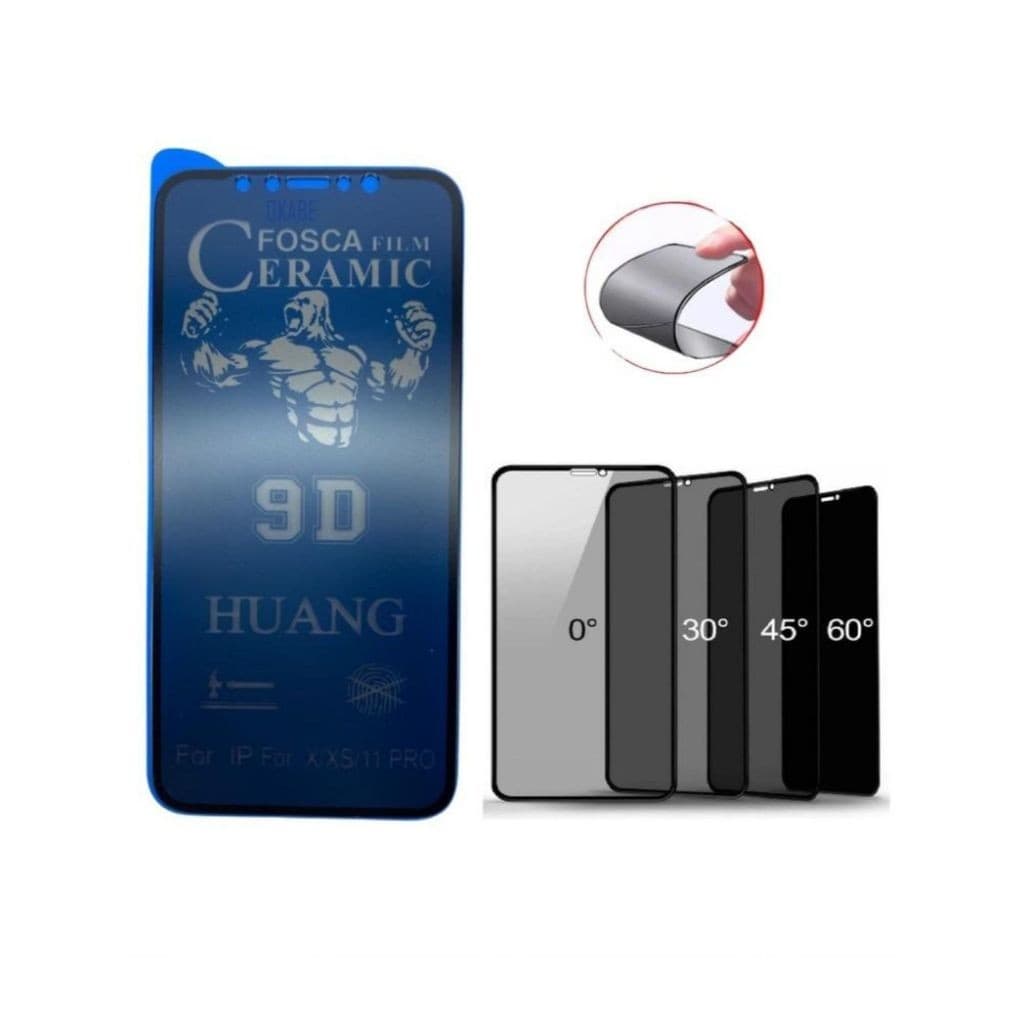 Kit 3 Kit 5 Película Cerâmica Fosca Privacidade Inquebravel Anti Shock Moto G05 /G15 /G15 Power /G35 /G45 /G55 /G75