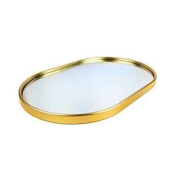 Bandeja Espelhada Espelho Decorativo Lavabo Sala