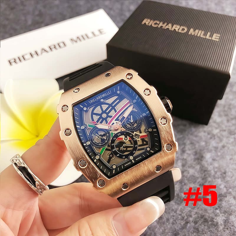 Relógio Masculino Quartzo Negócios Moda Calendário Silicone Borracha Aro