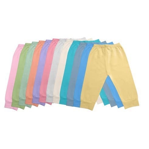 Kit 6 Mijão Calça Bebê em Malha 100% Algodão Alta Qualidade
