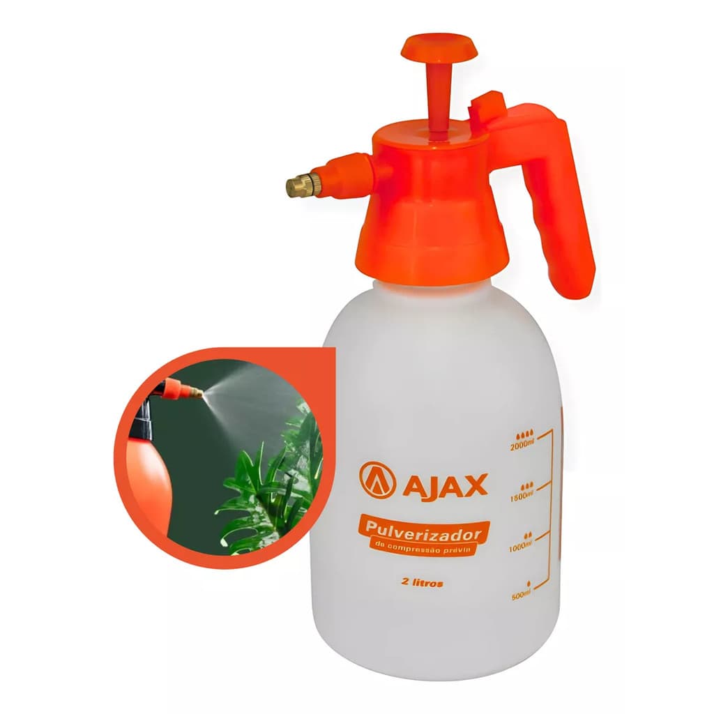PULVERIZADOR DE COMPRESSAO PREVIA - 2L