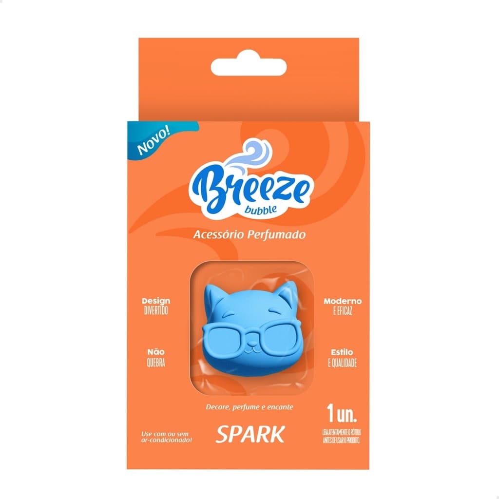 Cheirinho Aromatizante Carro Longa Duração Bubble Spark