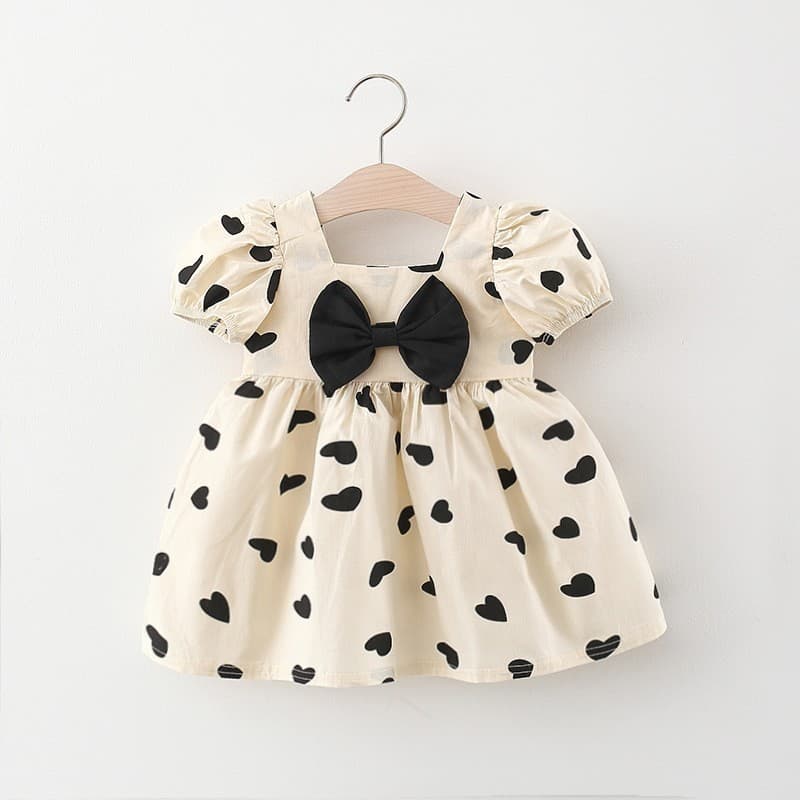 Vestido infantil amor estilo ocidental, vestido de princesa