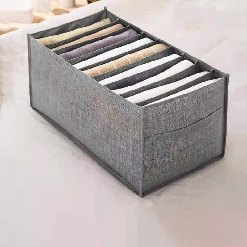 KIT 2 Organizador De ROUPA com 9 grids Dobrável Para Armário Gaveta de roupas dobradas