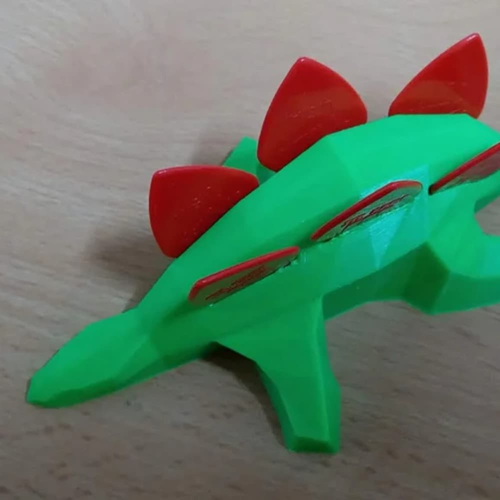 Suporte Porta Palhetas DINOSSAURO Violao Guitarra Instrumentos Musicais e acessorios