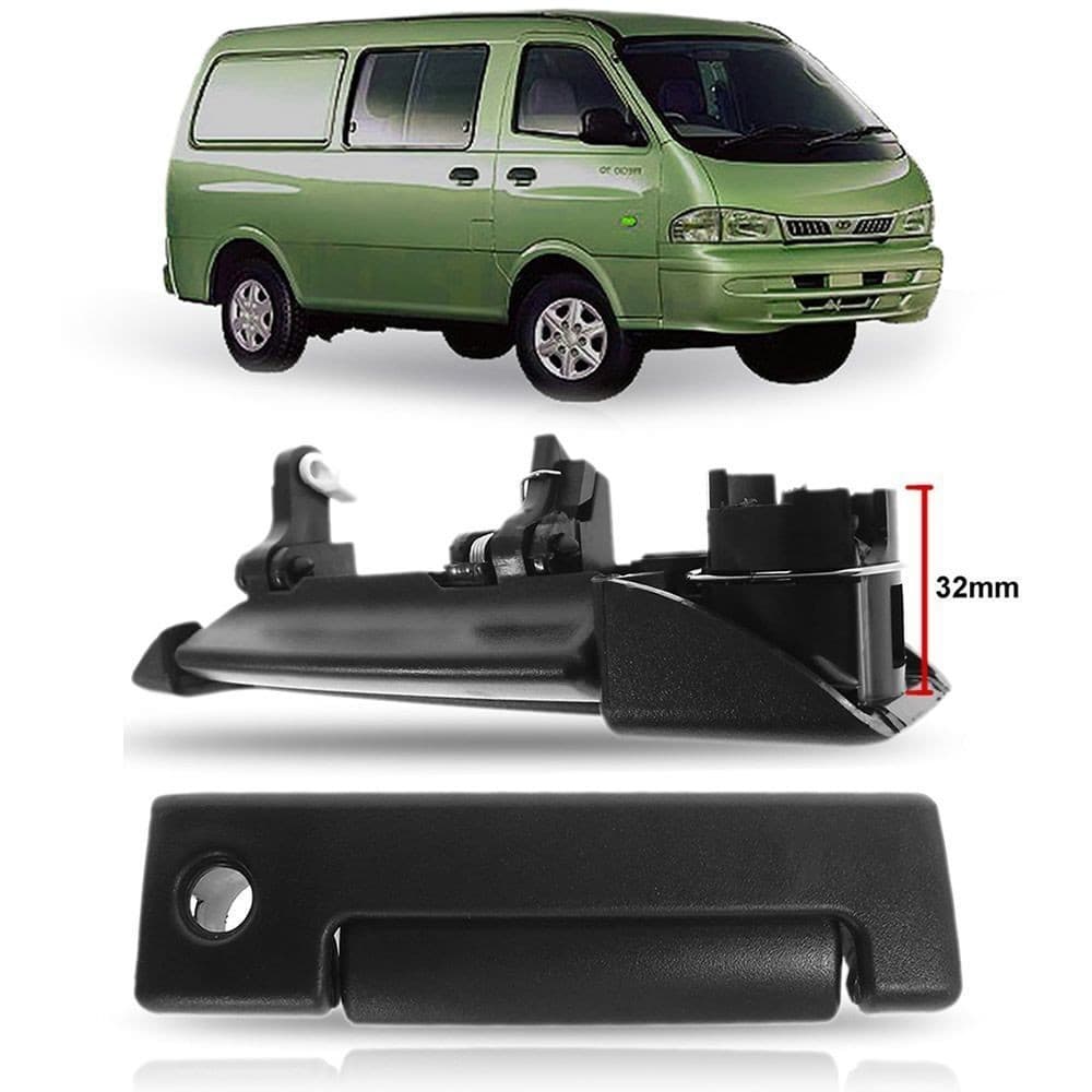 MAÇANETA EXTERNA PORTA DE CORRER KIA BESTA GS 2.7 1998 1999 2000 2001 2002 2003 2004 TAMBOR 32mm