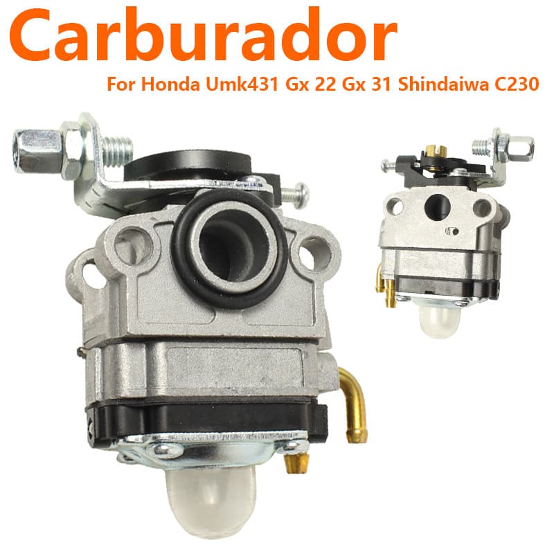 Carburador Compatível Com Roçadeiras 4t Umk431 Gx 22 Gx 31 Shindaiwa C230 F230 T230 Le230 16100-ZM5-803