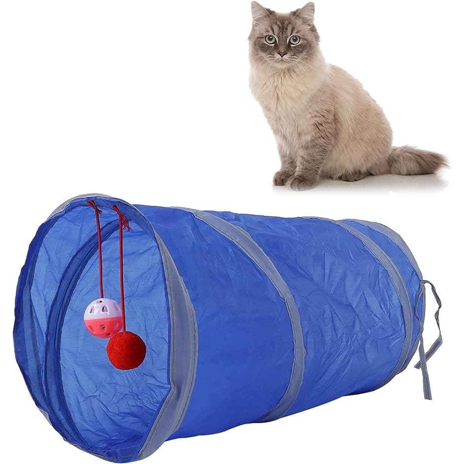 Túnel Dobrável para Gatos 55cm