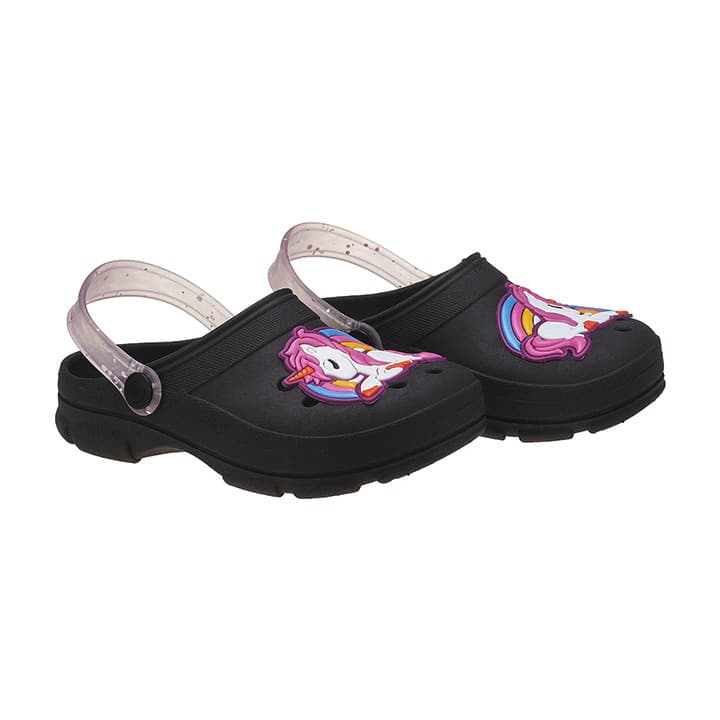 Sandália Babuche Personalizada Unicornio Menina Escolar