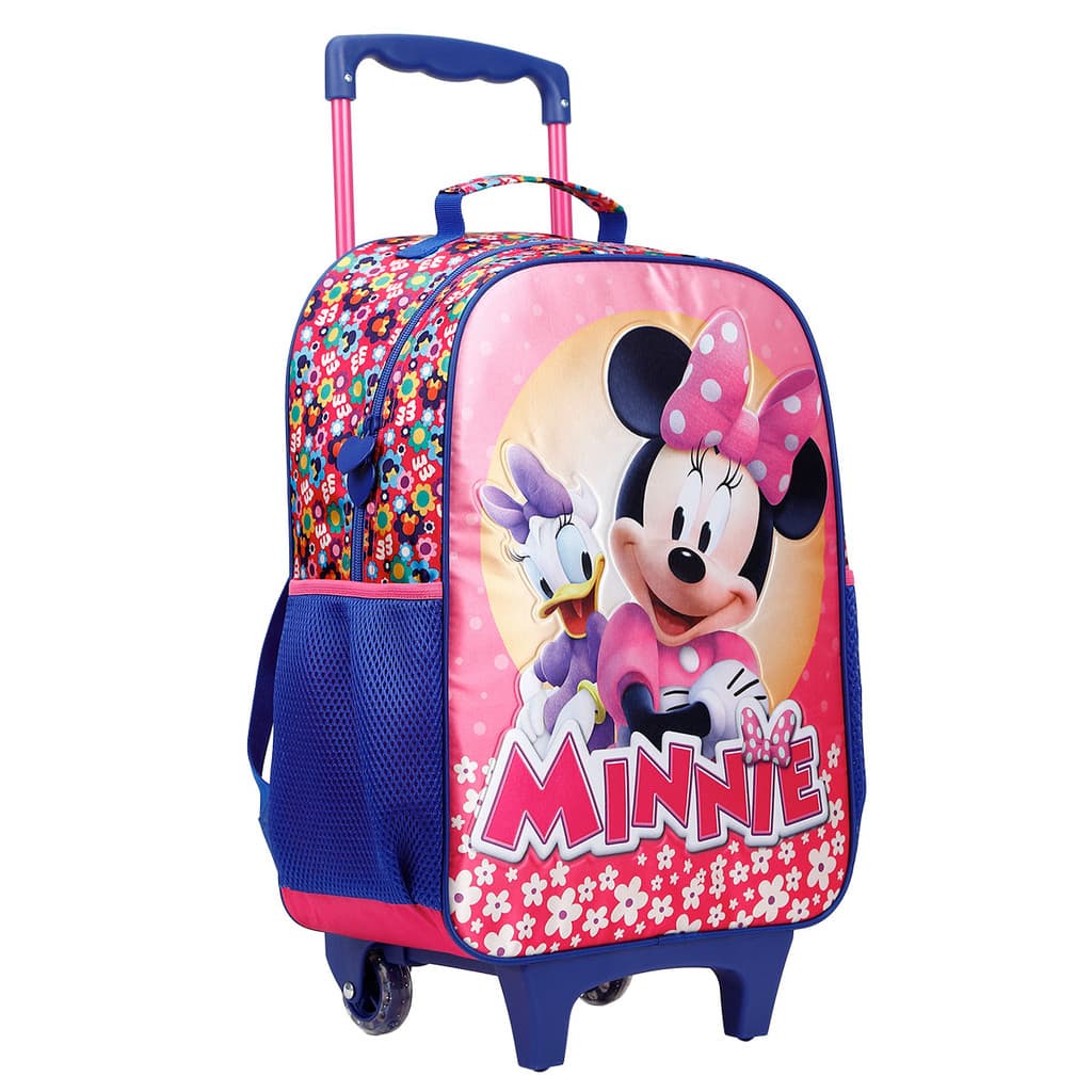 Mochila infantil Minnie Grande Rodinhas Escolar Xeryus