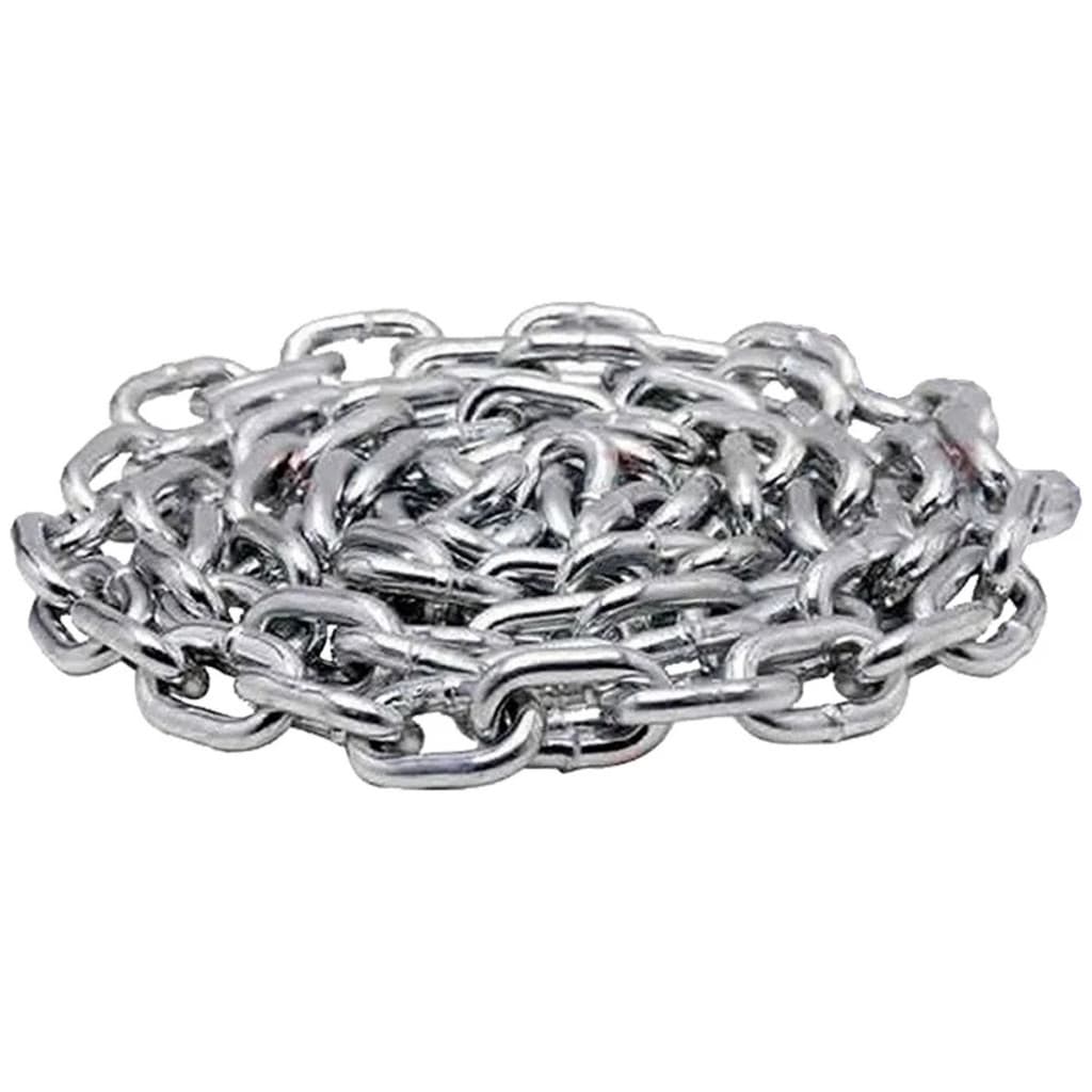 CORRENTE SOLDADA GALVANIZADA 4MM, 1MT - BRAMIX