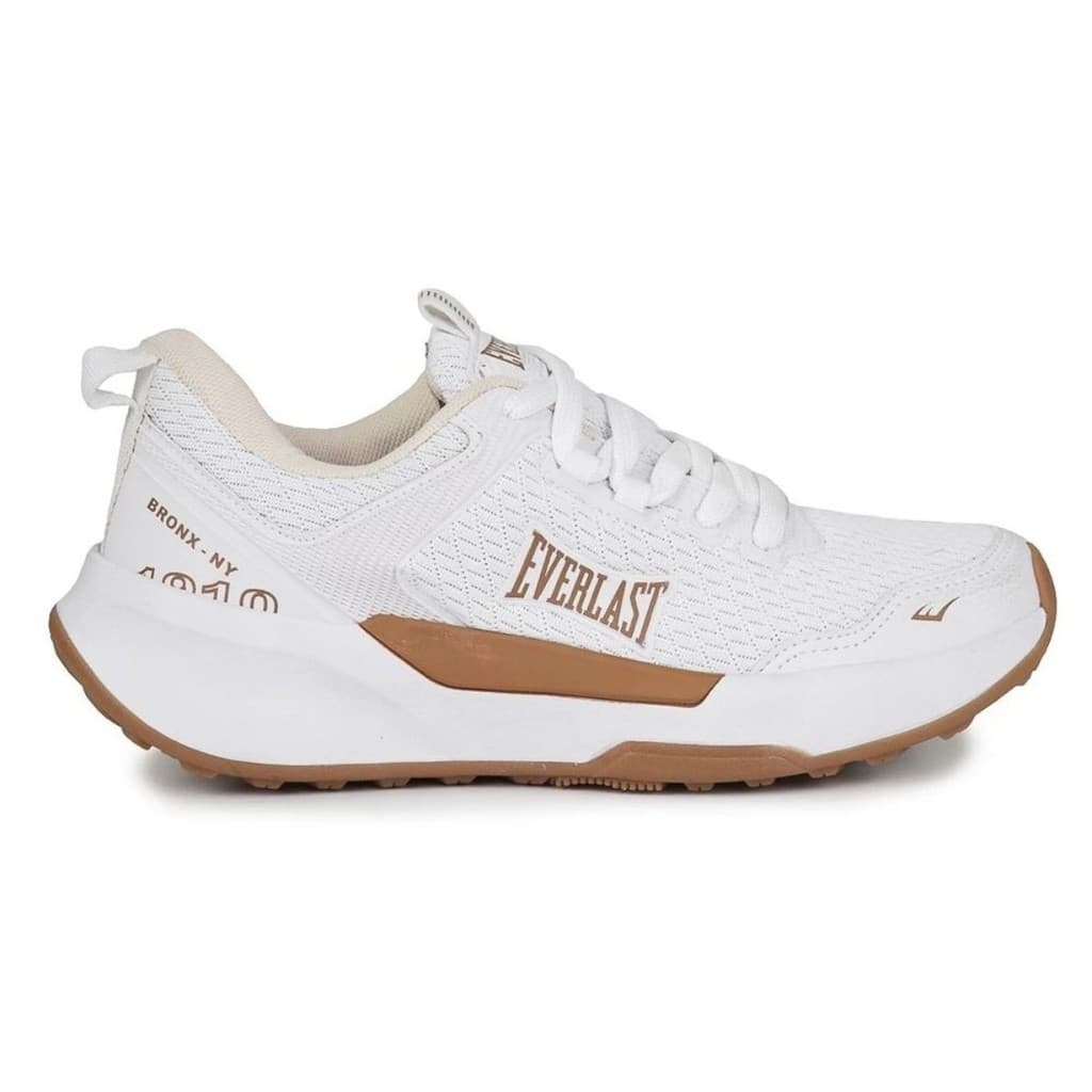 Tênis Everlast Solo Feminino Branco Marrom