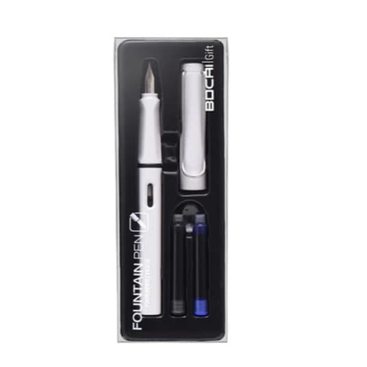 Conjunto De Canetas De Tinta Para Caneta-Tinteiro 0,38mm Escritório Do Estudante Material De Escrita Escolar