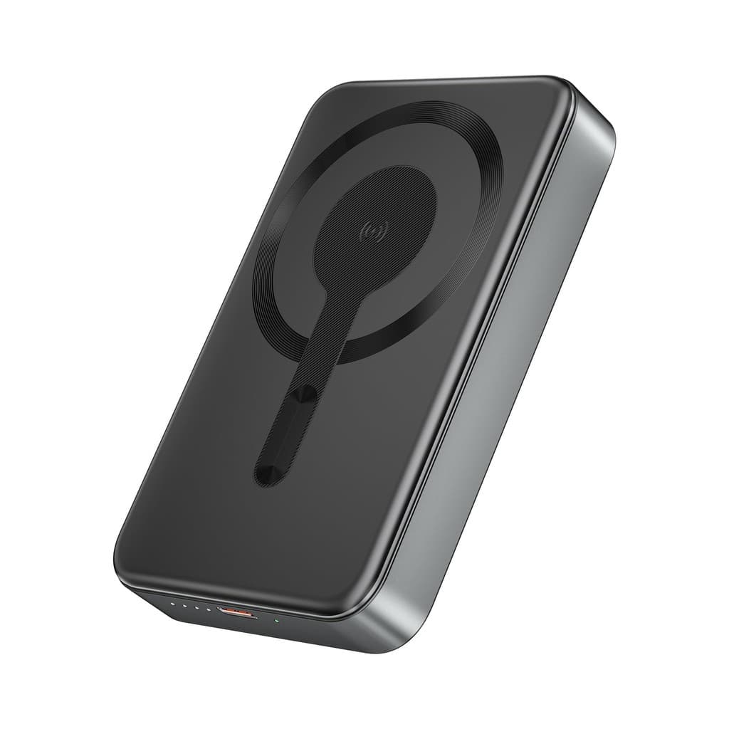 Powerbank Carregamento Por Indução 10000mAh MagSafe Super Rápido Leve Compacto Acompanha Cabo