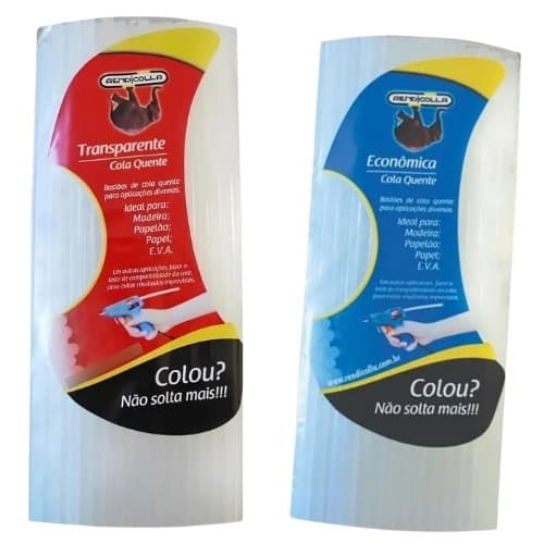 Cola Quente RENDICOLLA 500g – Bastão Adesivo para Pistola de Cola Quente