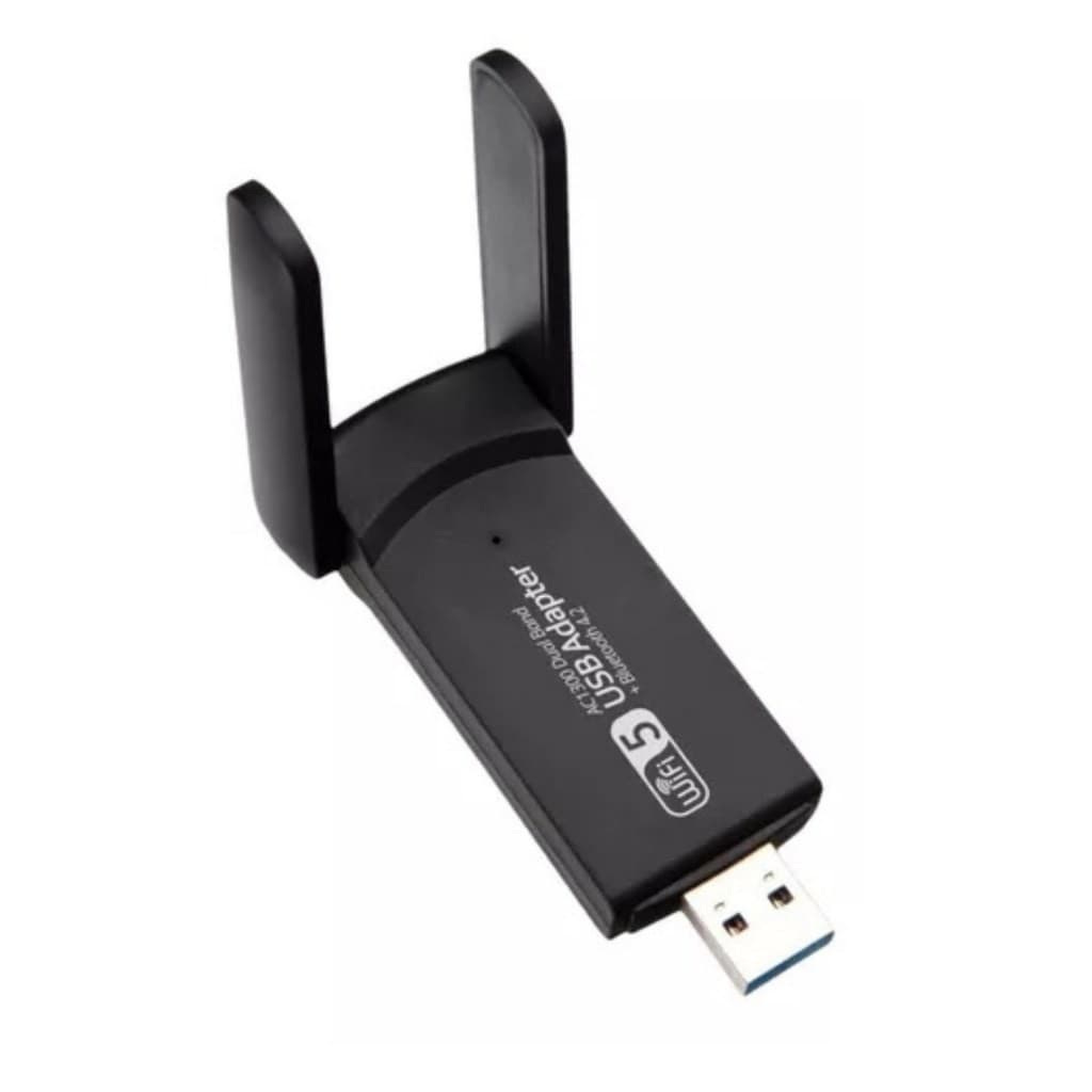 Adaptador Wifi E Bluetooth 1300mbps 2.4/5ghz Internet Fibra